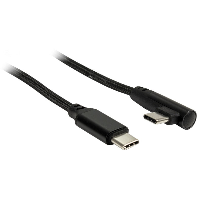 Cavo Inter-tech da USB-C a USB-C 90° (nero, 1 metro)