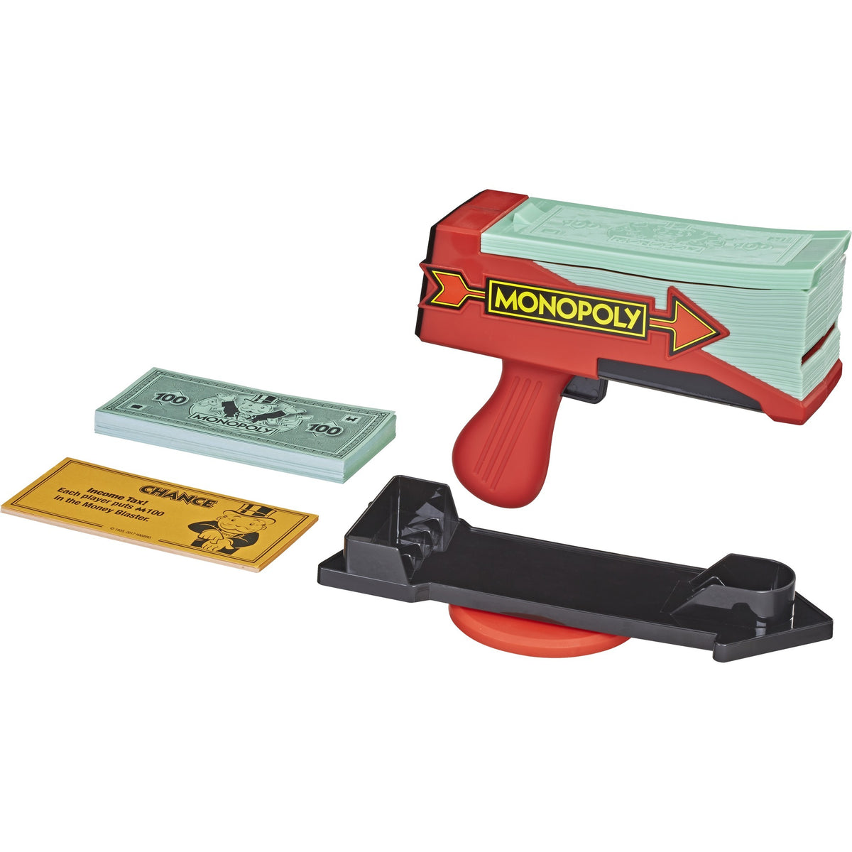 Hasbro Monopoly - gioco di presa di denaro (olandese, da 3 giocatori, da 8 anni)