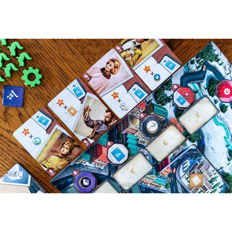 Rete europea di giocatori gioco da tavolo The Fox Experiment (inglese, 1 - 4 giocatori, 60 minuti, da 10 anni)