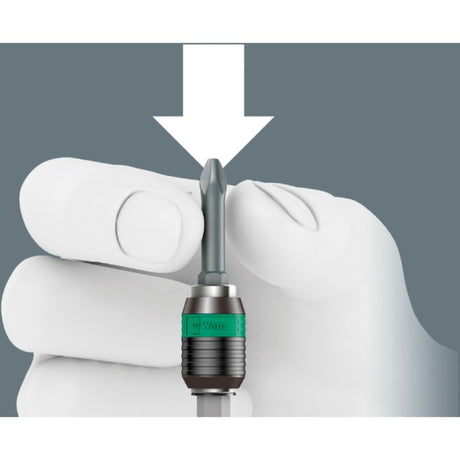 Wera bit-safe 61 universal 1, set di punte da 61 pezzi (nero verde)