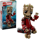 Lego Marvel Large con tuta da devastatore - giocattolo da supereroe costruibile per bambini - 76341