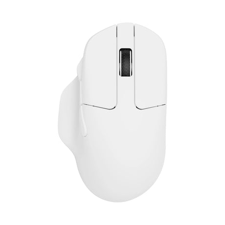 Mouse wireless Keychron m7-a3 (bianco, 100 - 26.000 dpi, 2,4 GHz | Bluetooth 5.1 | USB-C)