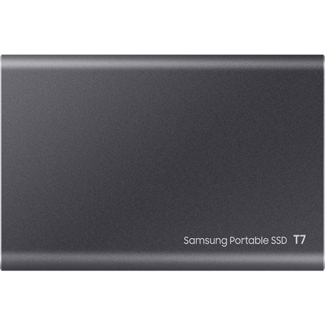 Unità SSD esterna Samsung grigia 57 mm x 85 mm x 8 mm