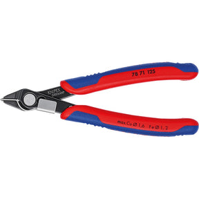 Knipex 7871125 pinza a taglio laterale di precisione super-knips - elettronica - 125 mm