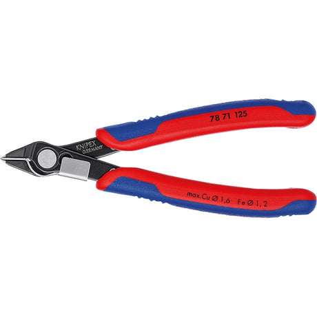 Knipex 7871125 pinza a taglio laterale di precisione super-knips - elettronica - 125 mm