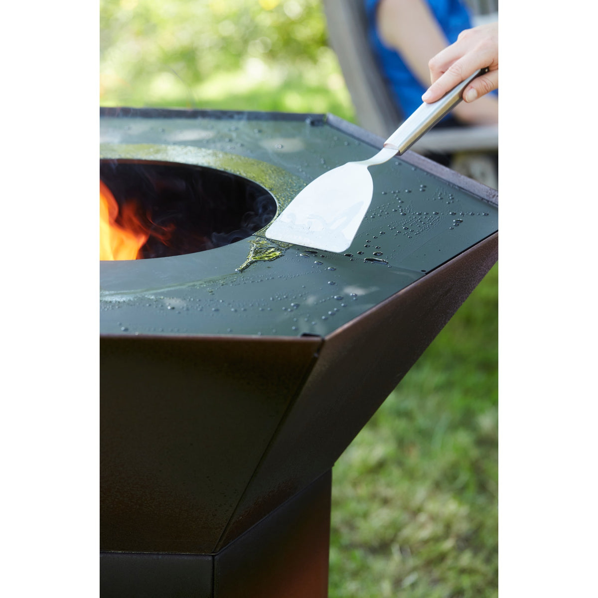 Barbecook premium set of plancha spatulas made of stainless steel 33cm