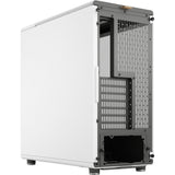 Custodia North Midi Tower dal design frattale (colore legno bianco | 2x USB-A | 1x USB-C | vetro temperato)