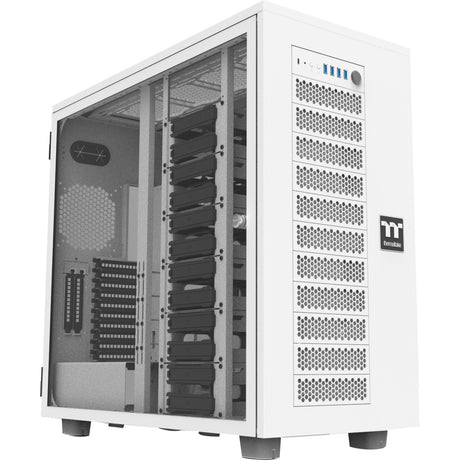 Custodia Thermaltake ax700 tg snow big tower (bianco | 4x USB-A | 1x USB-C | vetro temperato)