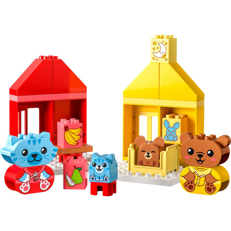 Lego Duplo - Abitudini quotidiane - Giochi da costruzione per mangiare e dormire (10414)