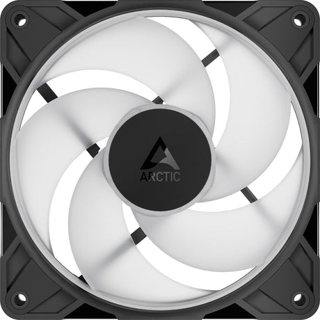 Ventola per case Arctic p12 pro reverse a-rgb (nera, 120 x 120 x 27 mm, pwm)