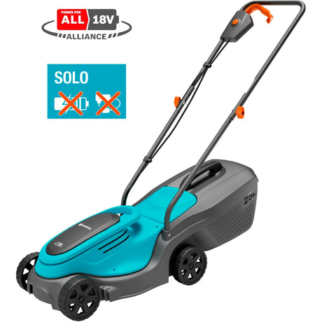 Gardena powermax 30 18v p4a tosaerba singolo a batteria senza batteria, senza caricatore 18 v larghezza di taglio max. 300 mm