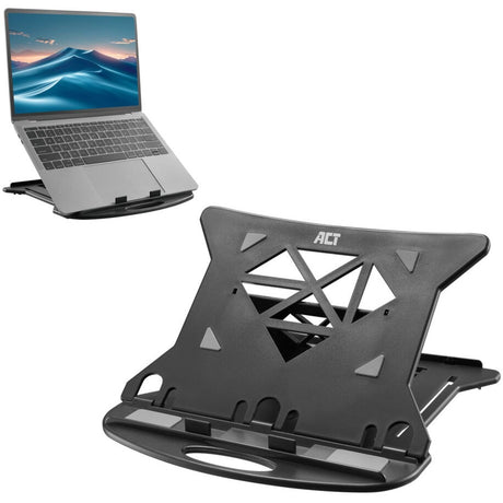 Supporto per laptop Act Connectivity, pieghevole, regolabile in altezza in 7 posizioni
