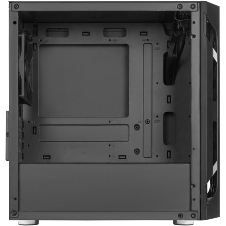 Custodia midi tower Silverstone sst-fah1mb-g (nera | 3x USB-A | vetro temperato)