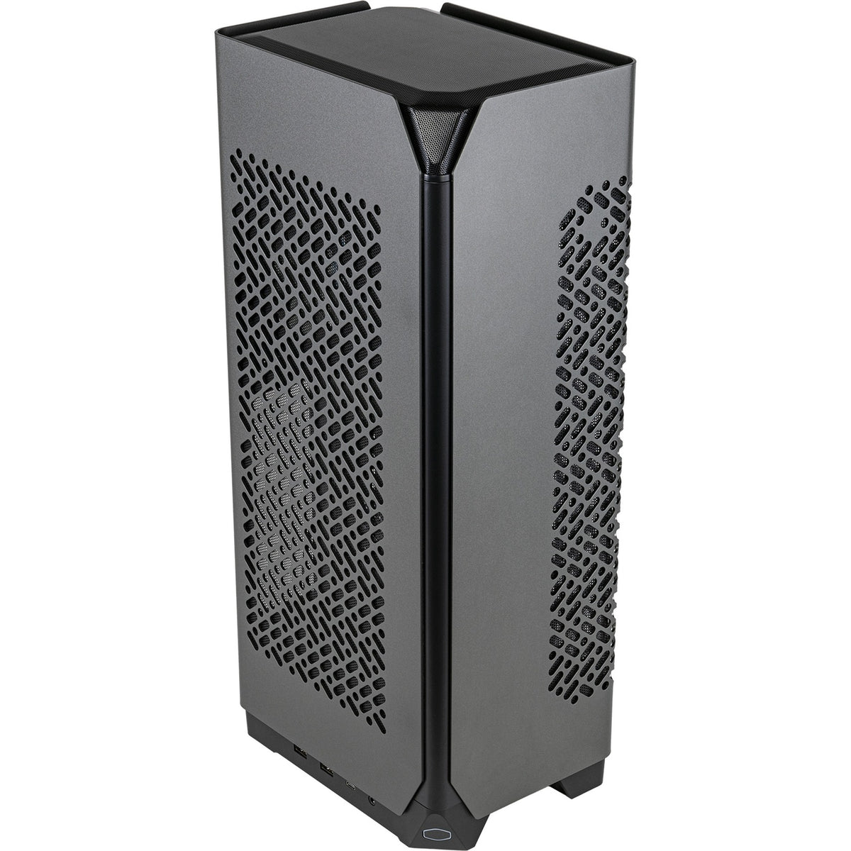 Custodia mini tower Cooler master ncore 100 max (grigio scuro | 2x USB-A | 1x USB-C)