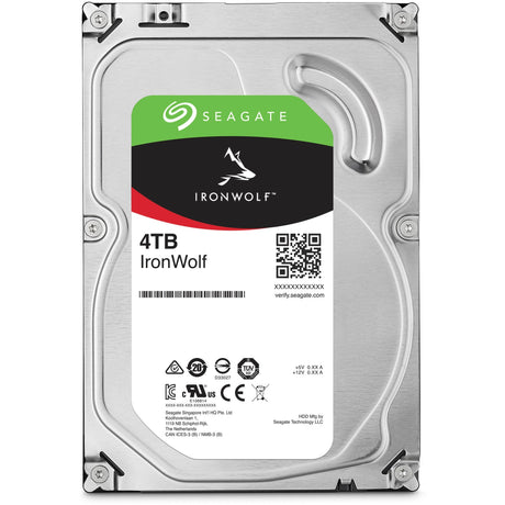 Disco rigido Ironwolf di Seagate da 4 TB (ST4000VN006, SATA 600, 24 7)