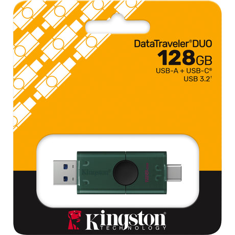 Chiavetta USB Kingston data traveler duo 128 GB (verde nero, dtdeg2 128 GB)