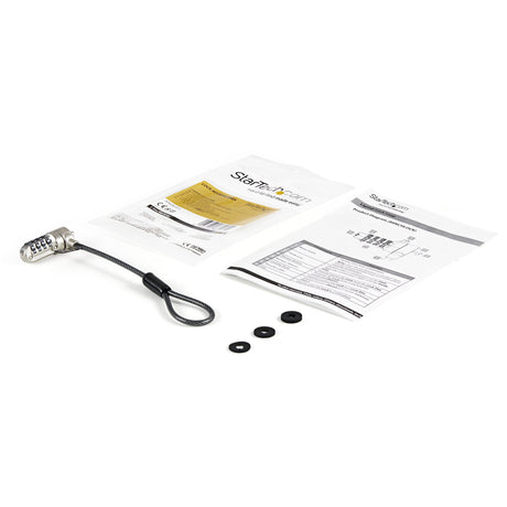 Anello di estensione per lucchetto per cavo per laptop Startech - Protezione antifurto per lucchetto per cavo da 15 cm