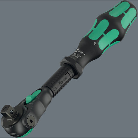 Wera 8000 b black edition cricchetto zyklop speed con azionamento 3 8 (nero verde)