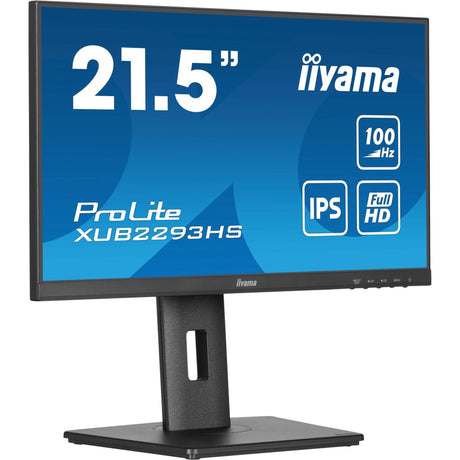 Monitor Iiyama prolite xub2293hs-b6 21,5 (nero, hdmi, porta display)