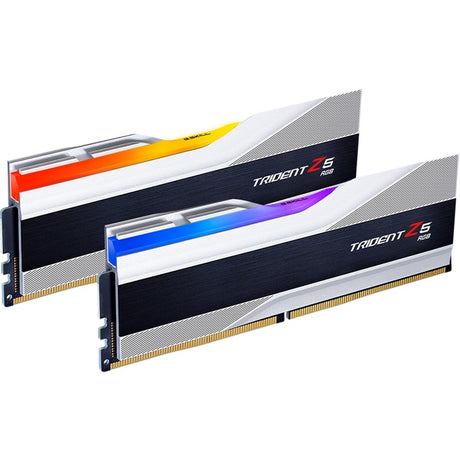 G.skill trident z5 rgb 32 GB ddr5-6400 (2x 16 GB) RAM (argento, f5-6400j3239g16gx2-tz5rs, xmp 3.0)