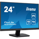 Monitor Iiyama prolite xu2493hsu-b7 24 (nero (opaco), HDMI, porta display, 2x USB-A, USB-B)