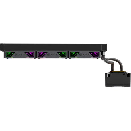 Xyz pc gear hydrotemp aio 360 raffreddamento ad acqua (nero, argb, pwm)