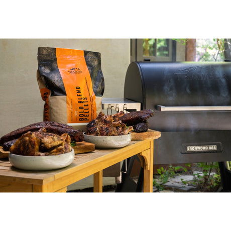 Pellet Traeger bold blended - carburante in edizione limitata (8 kg)