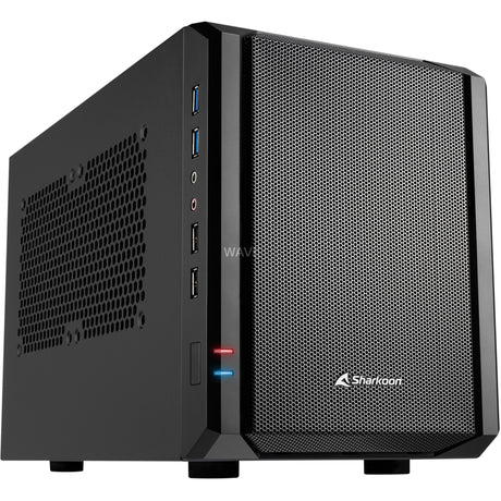 Custodia Sharkoon qb one mini tower (nera | 4x usb-a)