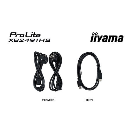 Monitor Iiyama prolite xb2491hs-b1 23,8 (nero, 120 hz, hdmi, displayport, audio)