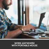 Mouse wireless Logitech m185 (blu, vendita al dettaglio)