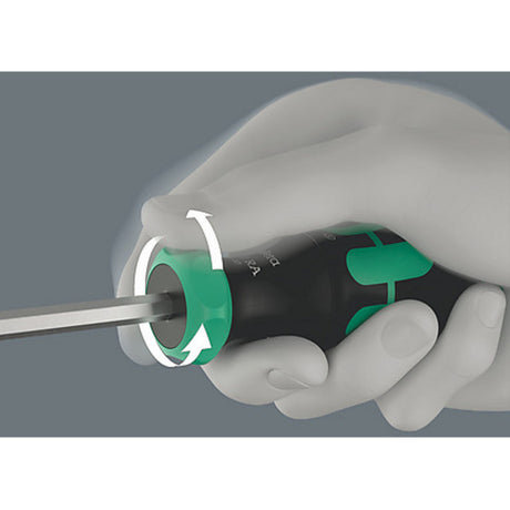 Wera Kraftform kompakt 27 ra 1, set di punte da 6 pezzi (nero verde)