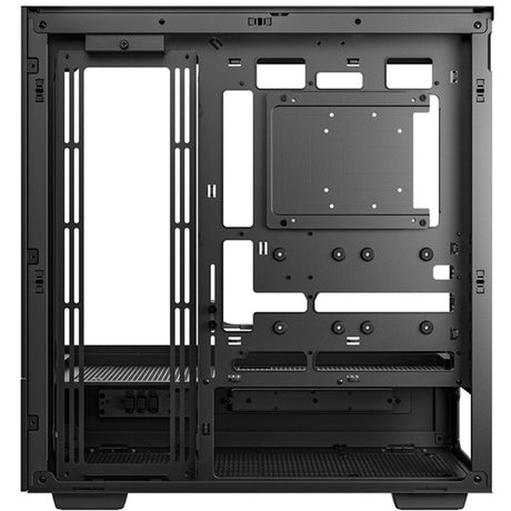 Custodia midi tower digitale Deepcool ch690 (nera | 2x USB-A | 1x USB-C | vetro temperato)