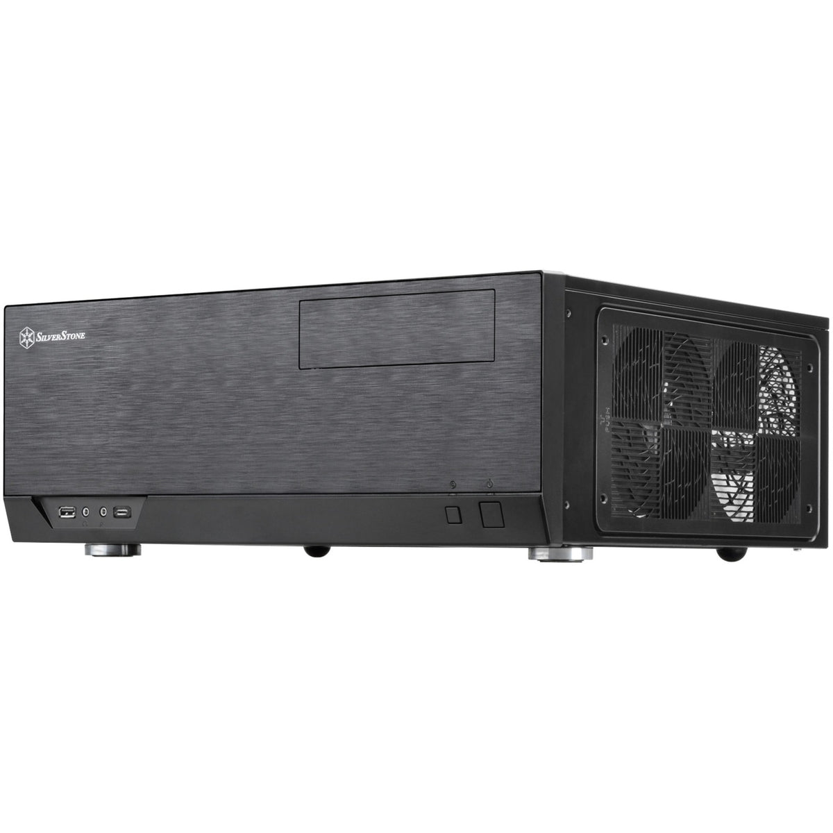Custodia HTPC Silverstone SST-GD09B-C (nera | 1x USB-A | 1x USB-C)