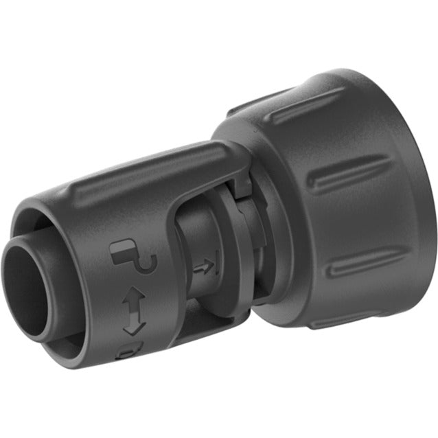 Gardena raccordo per rubinetto micro-drip-system 13 mm (1 2 ) – 3 4 pezzo per rubinetto filettato (grigio scuro)