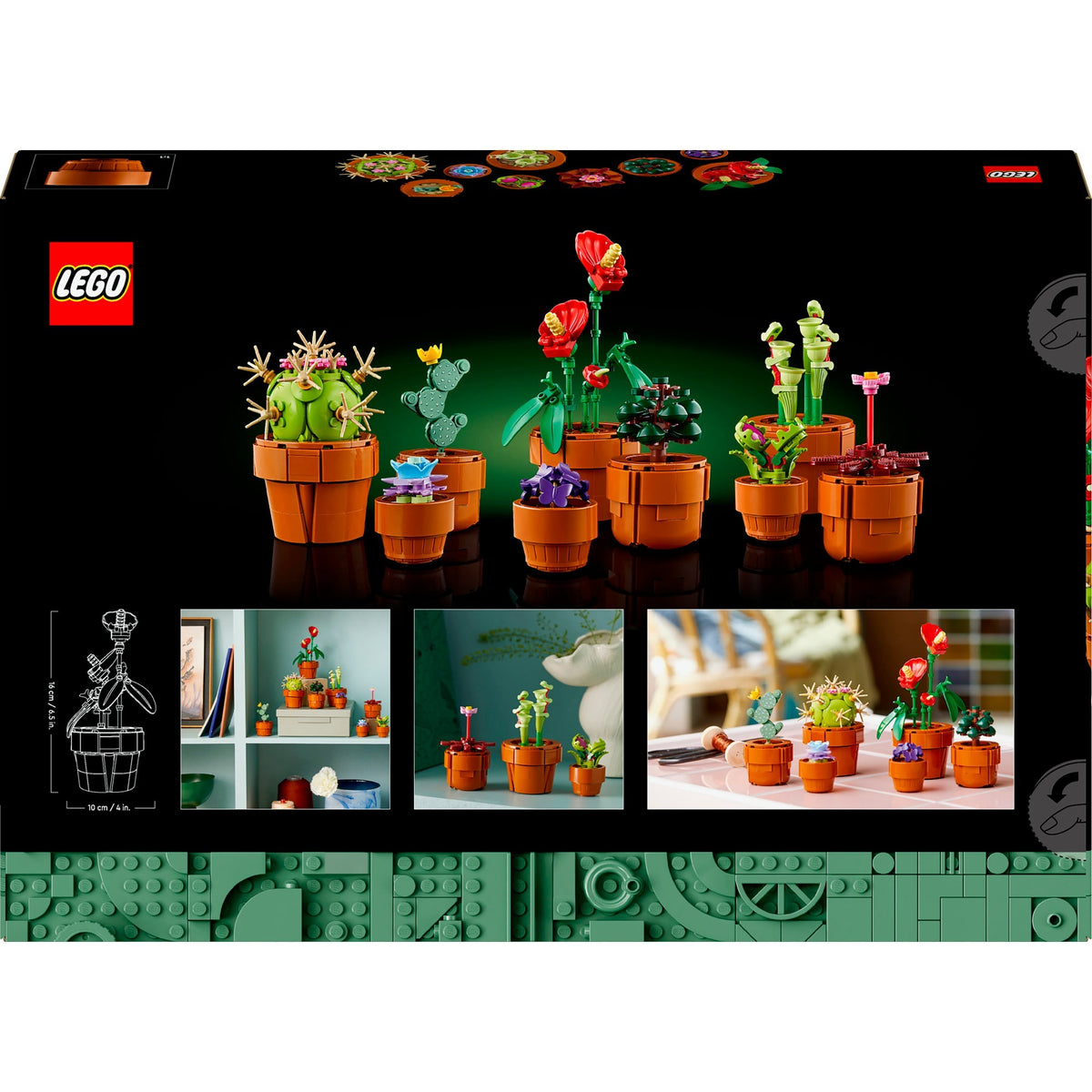 Mini piante di icone Lego - collezione botanica - 10329