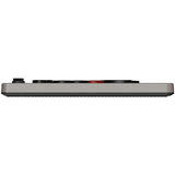 Controller arcade 8bitdo (grigio rosso, usb bluetooth 2,4 ghz, nintendo switch 1+2, pc)