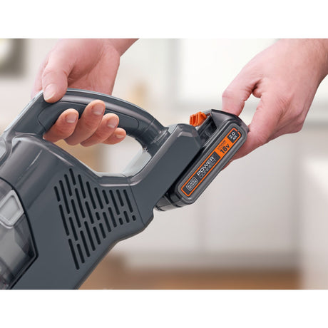 Black+decker bhfea18d1-qw 18v 2.0ah 2 in 1 aspirapolvere con batteria rimovibile (batteria 18v 2.0ah e caricabatterie inclusi)