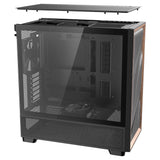 Custodia Antec Flux Midi Tower (nero | 2x USB-A | 1x USB-C | vetro temperato)