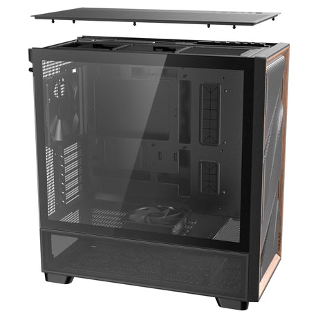 Custodia Antec Flux Midi Tower (nero | 2x USB-A | 1x USB-C | vetro temperato)