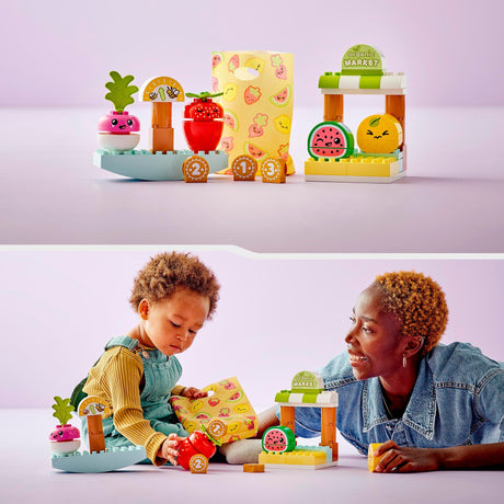 Lego Duplo - giocattoli da costruzione del biomercato (10983)