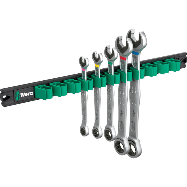 Wera 9631 banda magnetica 6000 joker set di chiavi a cricchetto a 2 poli (5 pezzi)
