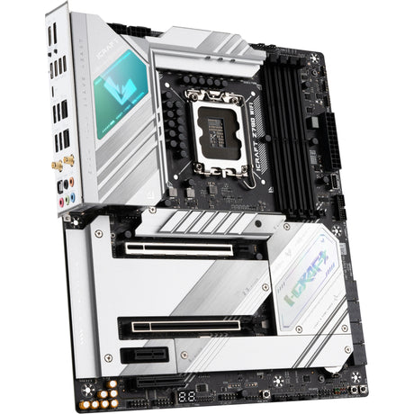 Scheda madre Maxsun MS-Icraft Z790 WiFi V2 Socket 1700 (nera, RAID, 2x 2,5 GB-LAN, WLAN, BT, audio, ATX)