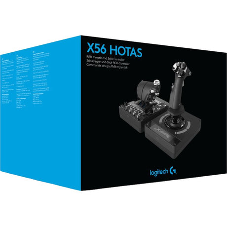 Logitech g x56 h.o.t.a.s. gaming hotas (nero)