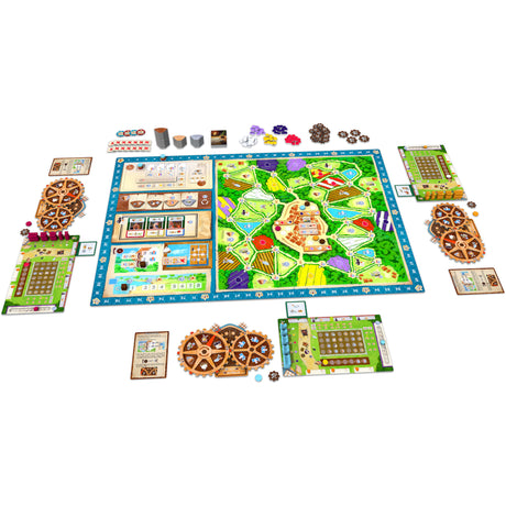 Asmodee board dice windmill Valley - Gioco da tavolo olandese per 1-4 giocatori