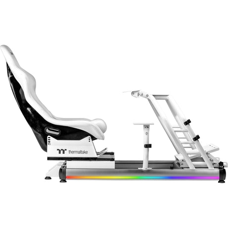 Thermaltake GR500 Racing Simulator Cockpit Simulatore di corse sulla neve (Bianco)