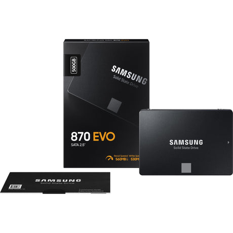 Samsung 870 evo SSD da 500 GB (mz-77e500b eu, sata 600)