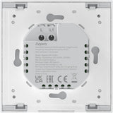 Interruttore da parete intelligente Aqara h1 (senza neutro, bilanciere singolo) - zigbee 3.0 - interruttore singolo - senza filo neutro