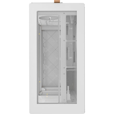 Custodia midi tower Montech HS02 (bianco | 2x USB-A | 1x USB-C | RGB | vetro temperato)