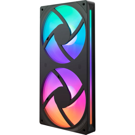 Ventole Nzxt f240 RGB core (nere, 2 pezzi, 240 x 120 x 26 mm)