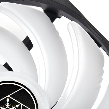 Ventola per case Silverstone air blazer 120r rgb (nera, 120 x 25 x 120 mm, pwm)